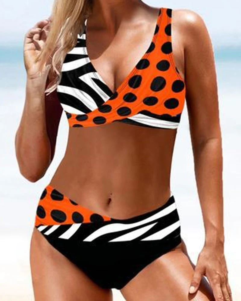 Eva | Fröhlicher Bunter Bikini