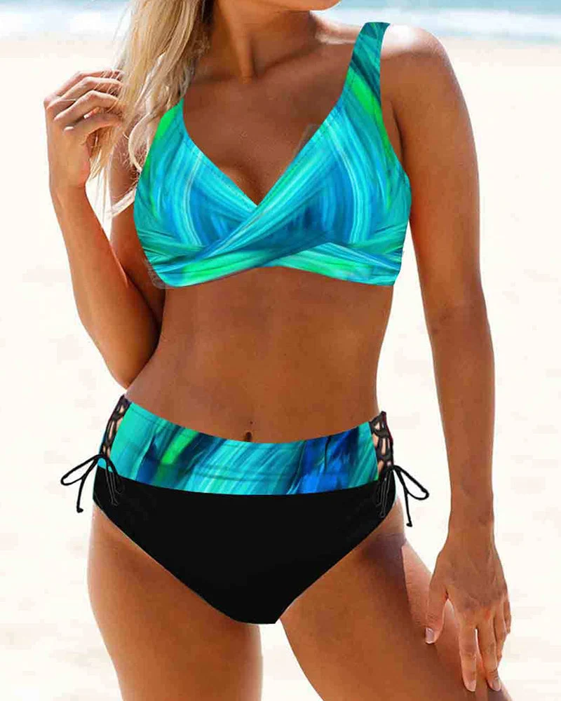 Eva | Fröhlicher Bunter Bikini
