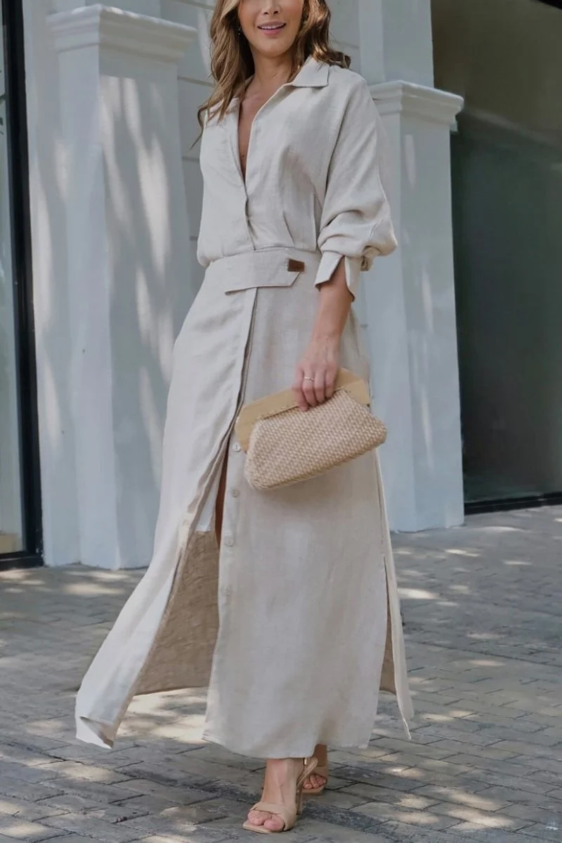 Jeanette | Leinenkleid