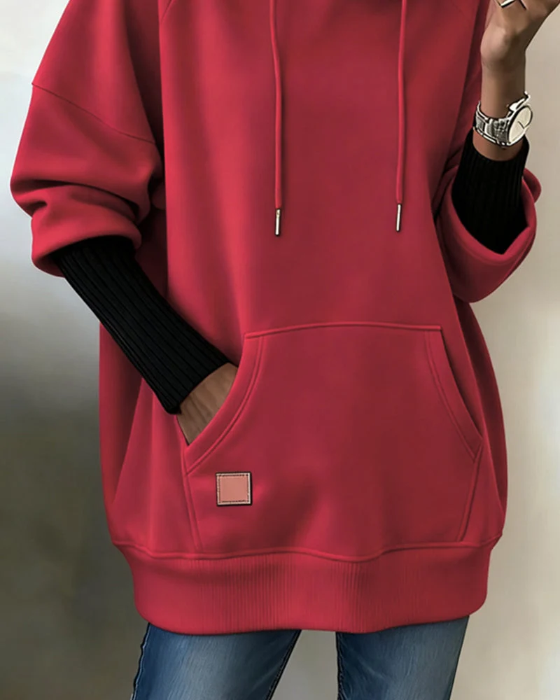 Lara | Damen Hoodie modern & elegant casual getragen