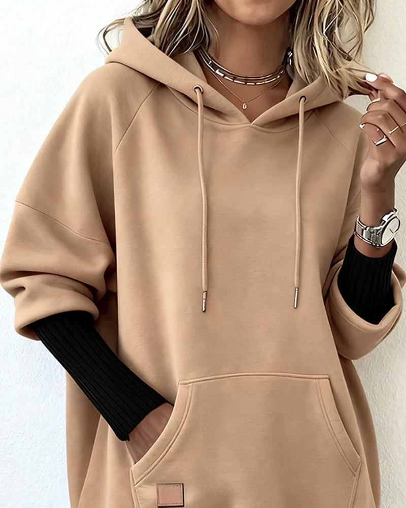 Lara | Damen Hoodie modern & elegant casual getragen
