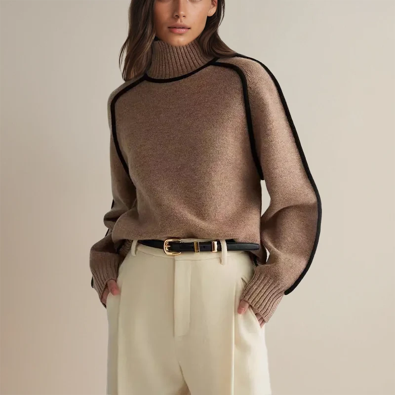 Lara | Damenpullover mit Rollkragen