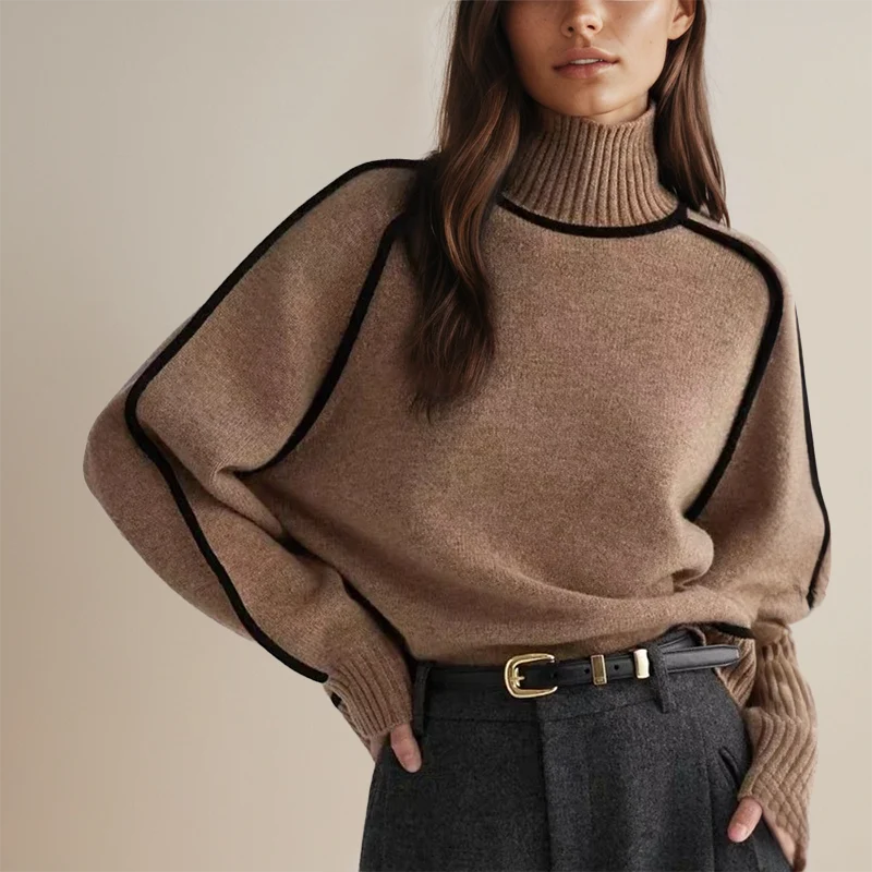 Lara | Damenpullover mit Rollkragen