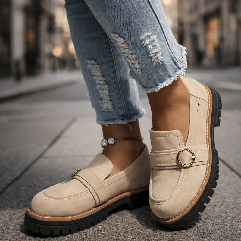AMELRA CHUNKY LOAFERS
