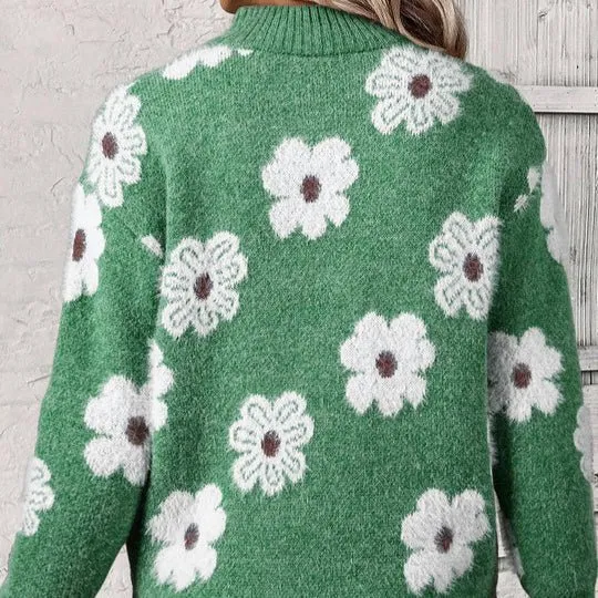Alina | Damenpullover Half-Zip zeitlos modern