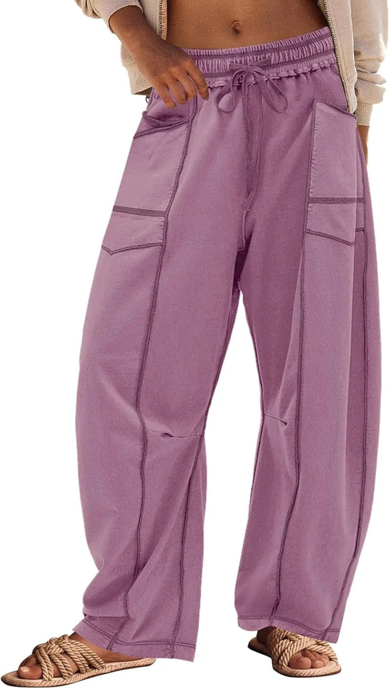 LINA | Barrel-Pants – Weite Sommer-Loungehose für jeden Moment