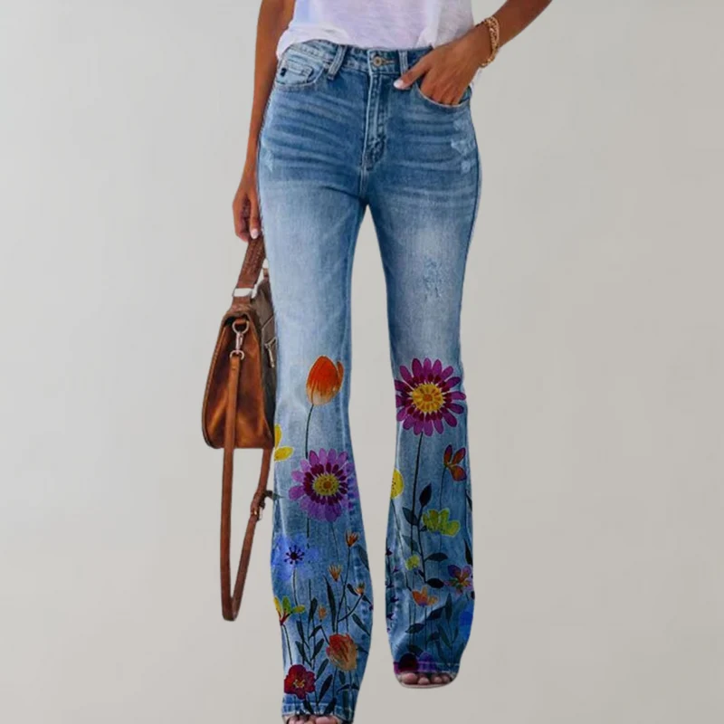 Blaire | Jeans mit hoher Taille und Schlag