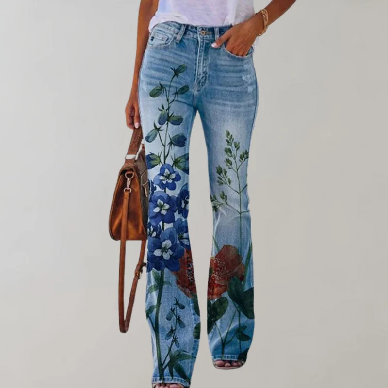 Blaire | Jeans mit hoher Taille und Schlag