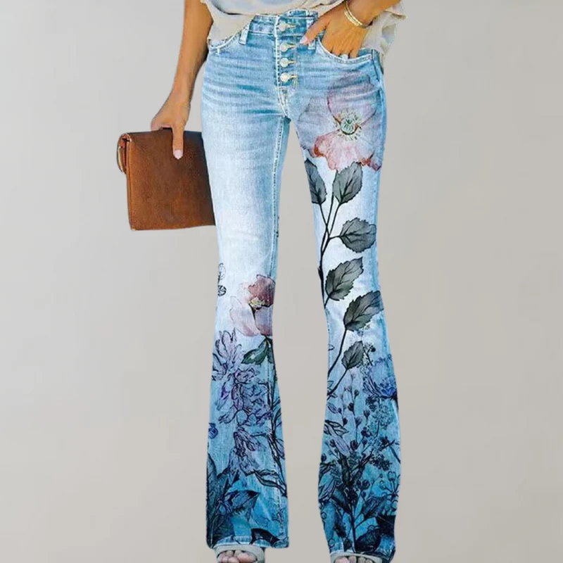 Blaire | Jeans mit hoher Taille und Schlag