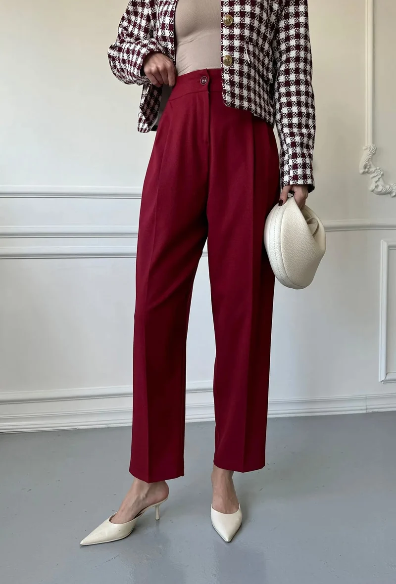 STEFANIE | VIELSEITIGE KLASSISCHE SLIM-FIT-ANZUGHOSE