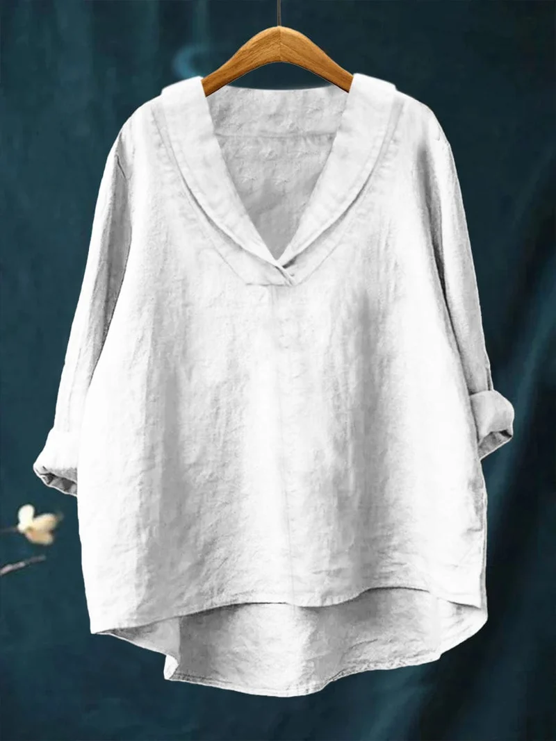 SAMANTHA | ELEGANTES SOMMERHEMD AUS LEINEN