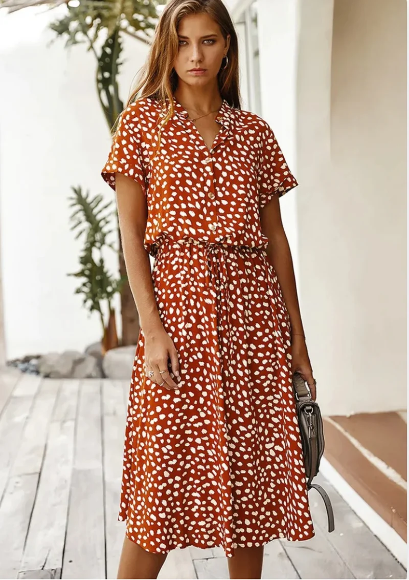 Lucia | Modisches Vintage-Kleid für warme Tage
