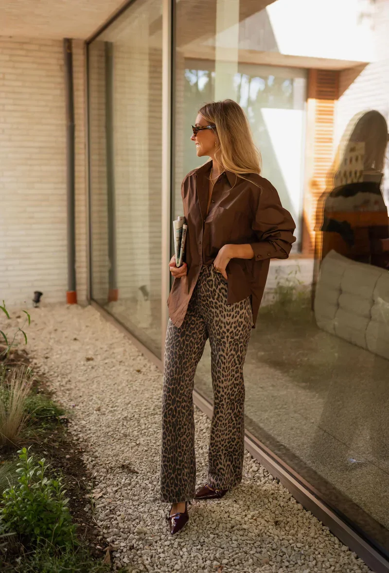 Laura | Schlaghosen Damen modern mit hoher Taille und Komfort