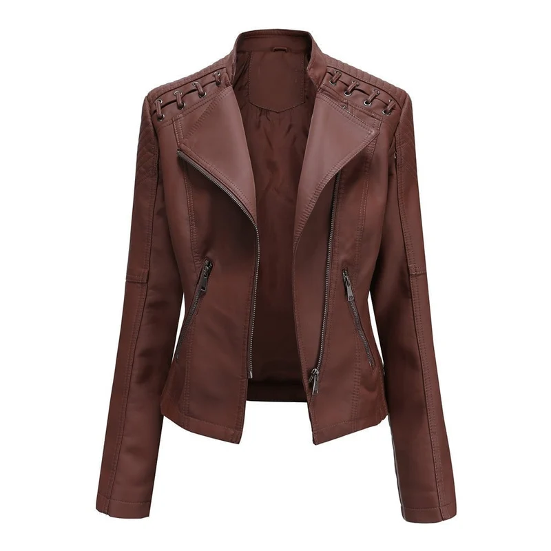 LARA / JACKE AUS GEWASCHENEM LAMMLEDER