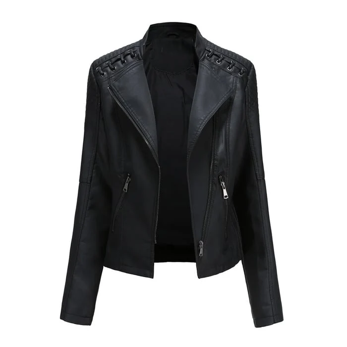 LARA / JACKE AUS GEWASCHENEM LAMMLEDER