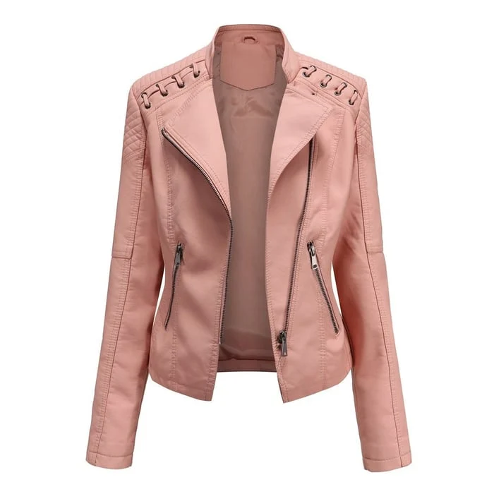 LARA / JACKE AUS GEWASCHENEM LAMMLEDER