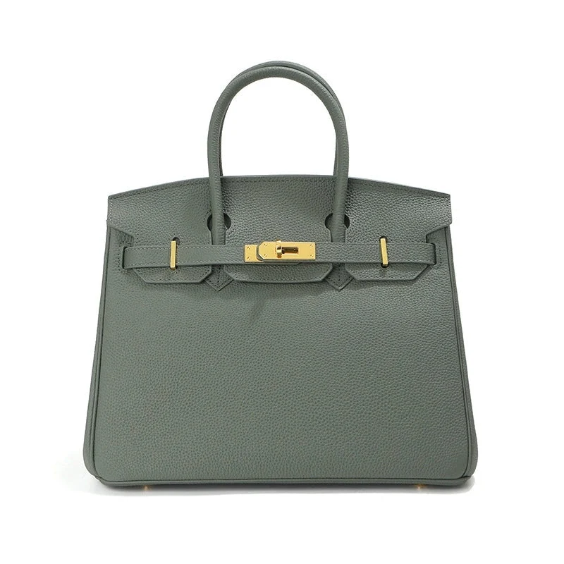 Jane – Premium-Handtasche aus echtem genarbtem Leder