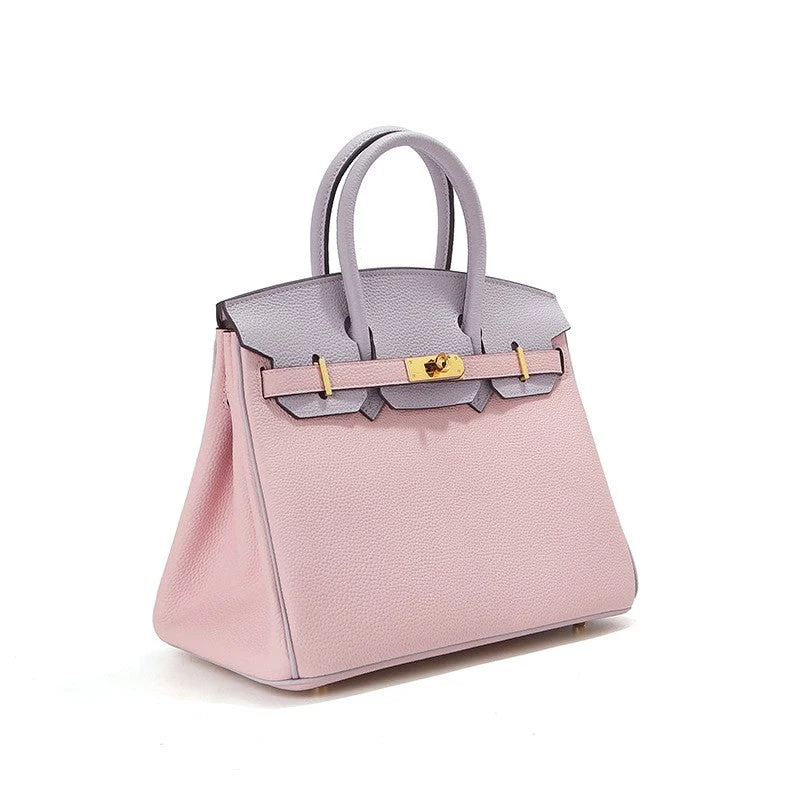 Jane – Premium-Handtasche aus echtem genarbtem Leder
