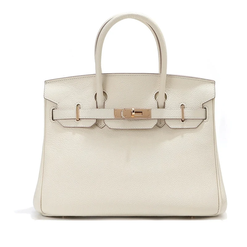 Jane – Premium-Handtasche aus echtem genarbtem Leder