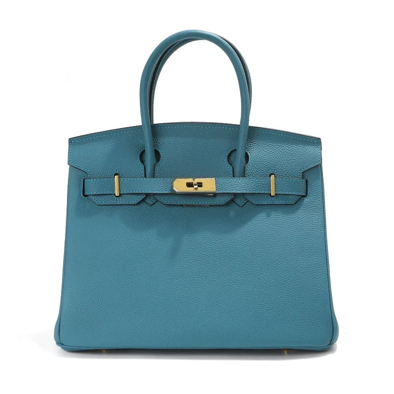 Jane – Premium-Handtasche aus echtem genarbtem Leder