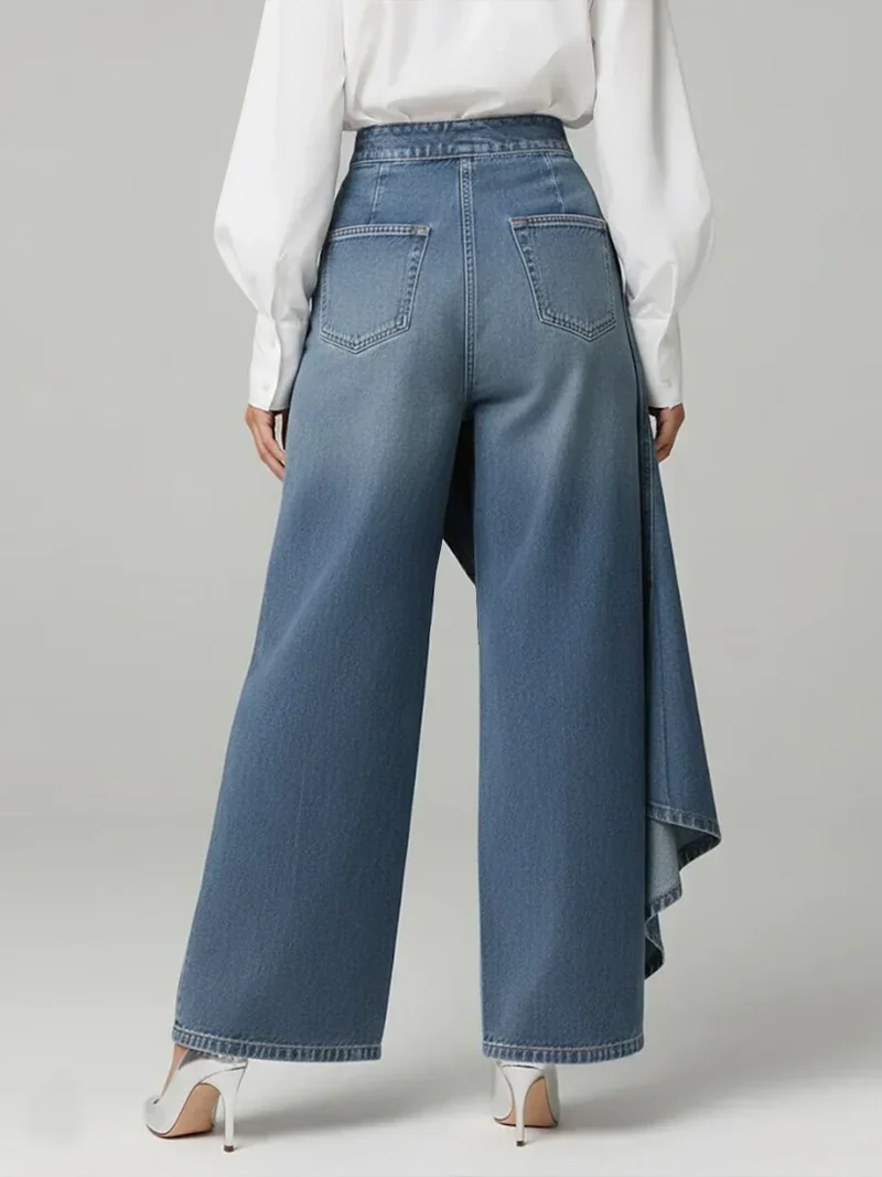 Celina | Jeans mit hoher Taille und weitem Bein