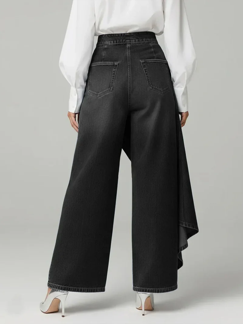 Celina | Jeans mit hoher Taille und weitem Bein