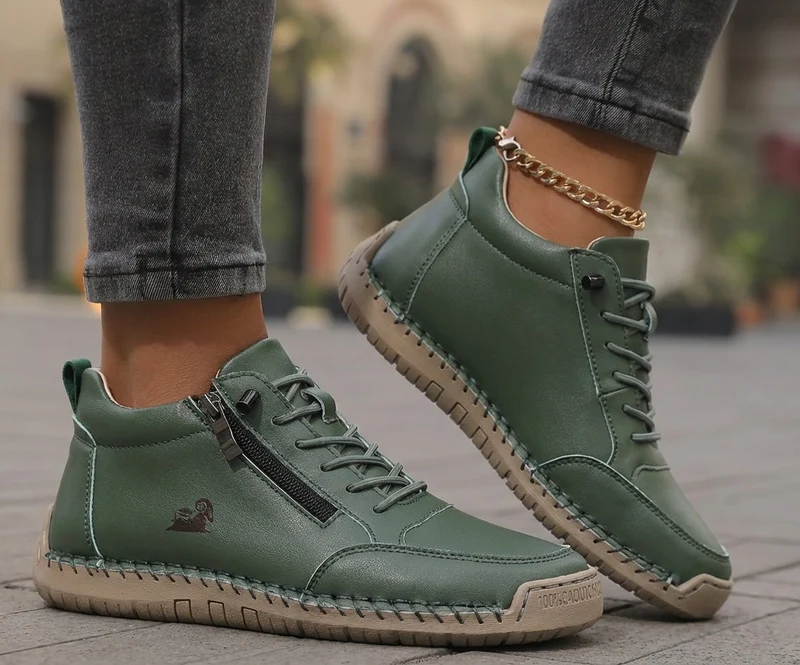 Mila – Komfortable orthopädische Sneakers + Reißverschluss