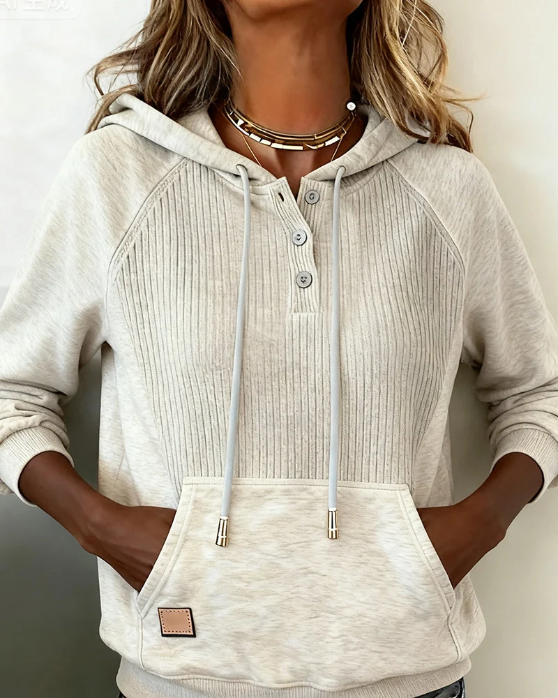 Lea | Damen Hoodie lässig modern & langärmlig
