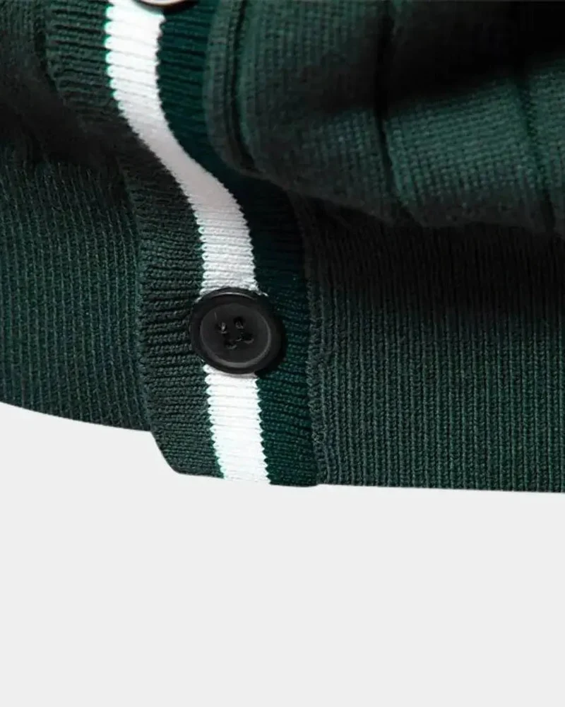 JOACHIM™ | BAUMWOLLPULLOVER MIT KNÖPFEN