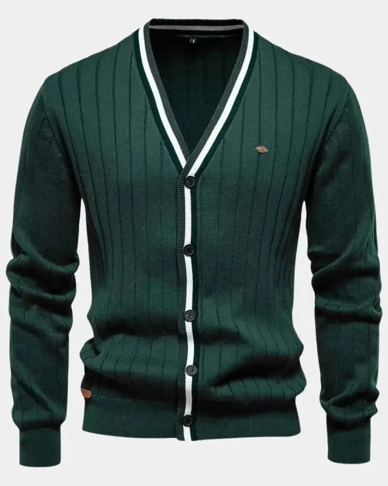 JOACHIM™ | BAUMWOLLPULLOVER MIT KNÖPFEN