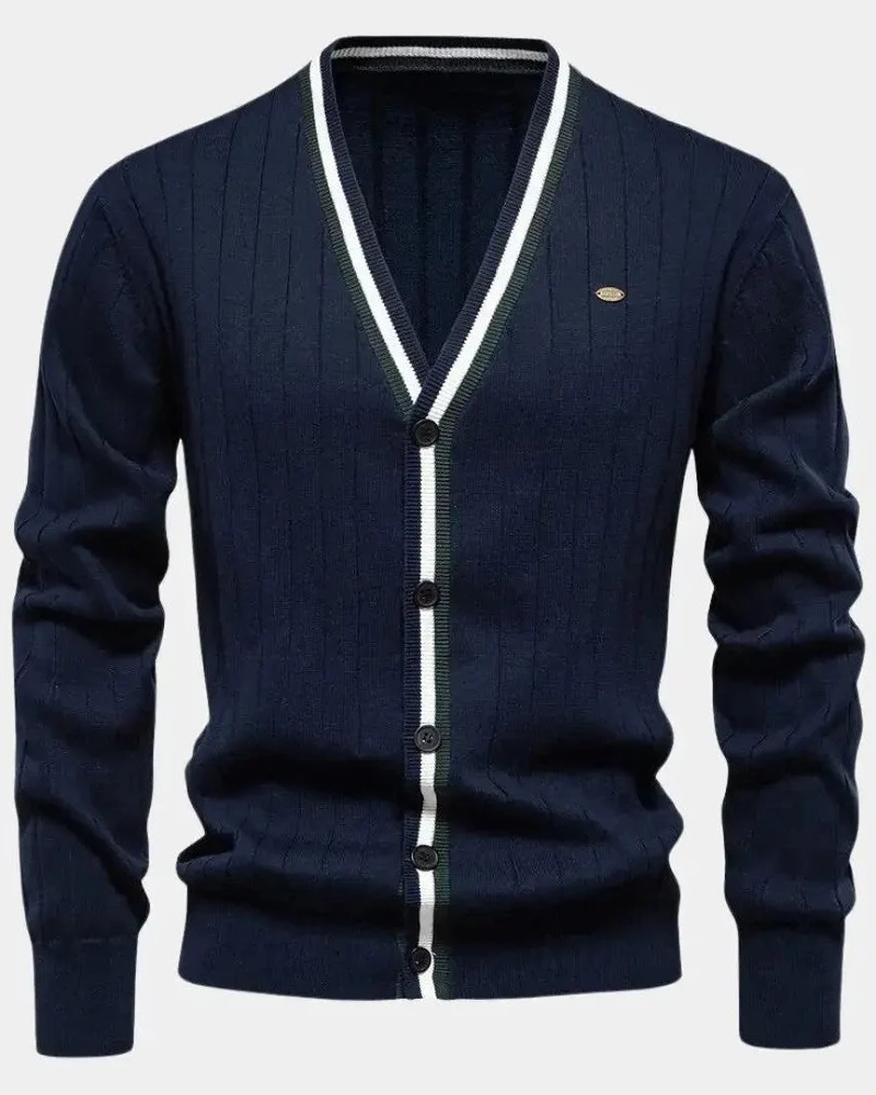 JOACHIM™ | BAUMWOLLPULLOVER MIT KNÖPFEN