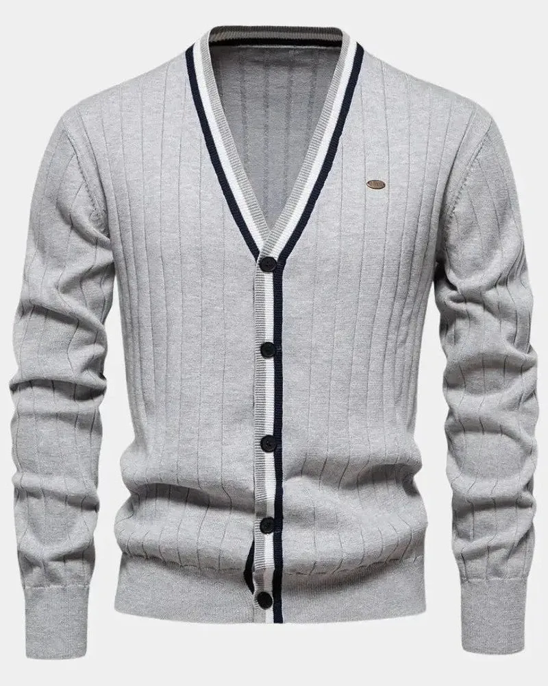 JOACHIM™ | BAUMWOLLPULLOVER MIT KNÖPFEN