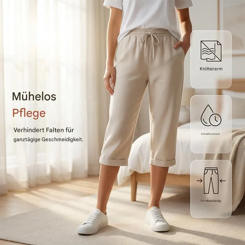 LUISE / LÄSSIGE CAPRIHOSE