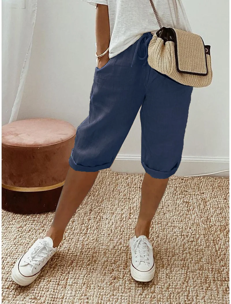 LUISE / LÄSSIGE CAPRIHOSE