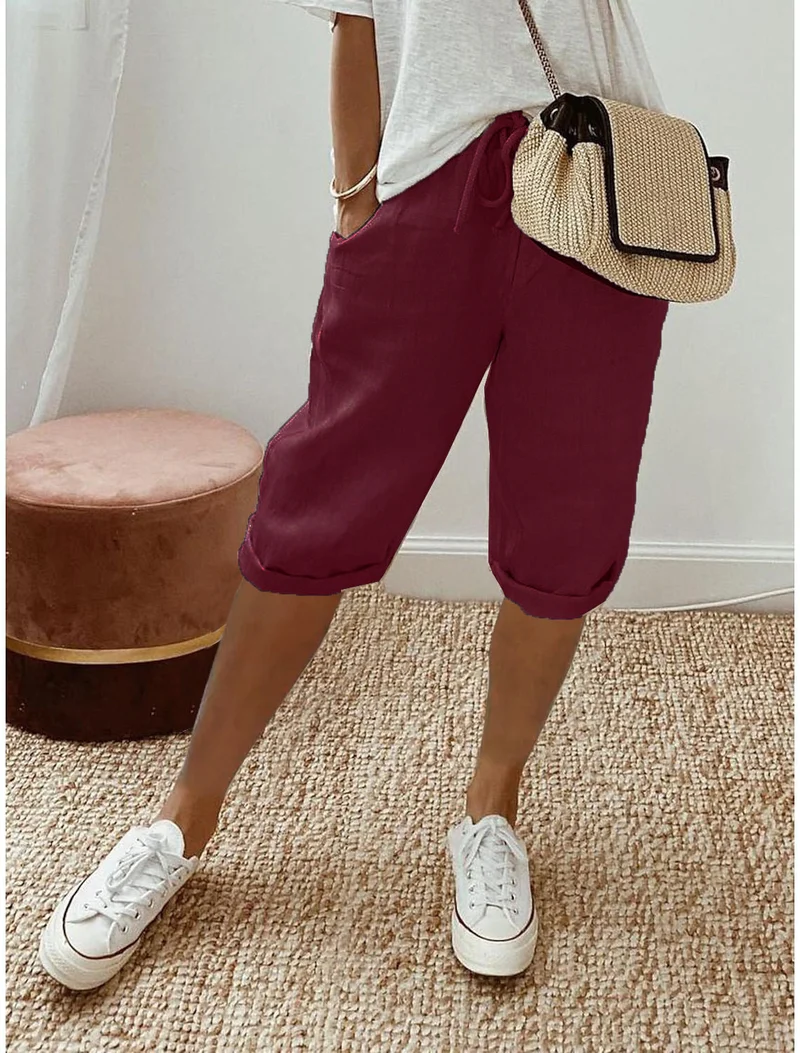 LUISE / LÄSSIGE CAPRIHOSE