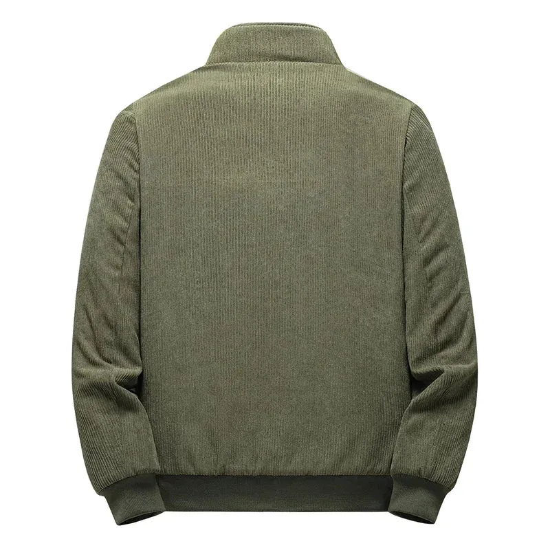 Leon | Herren Cordjacke mit warmem Fleecefutter