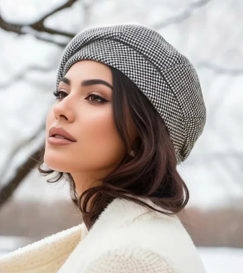Mia | This Elegante Damen-Mütze modern Pariser Stil