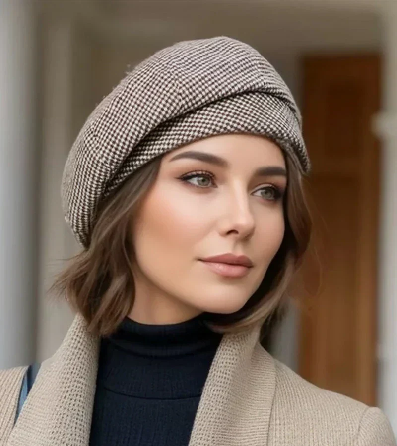 Mia | This Elegante Damen-Mütze modern Pariser Stil