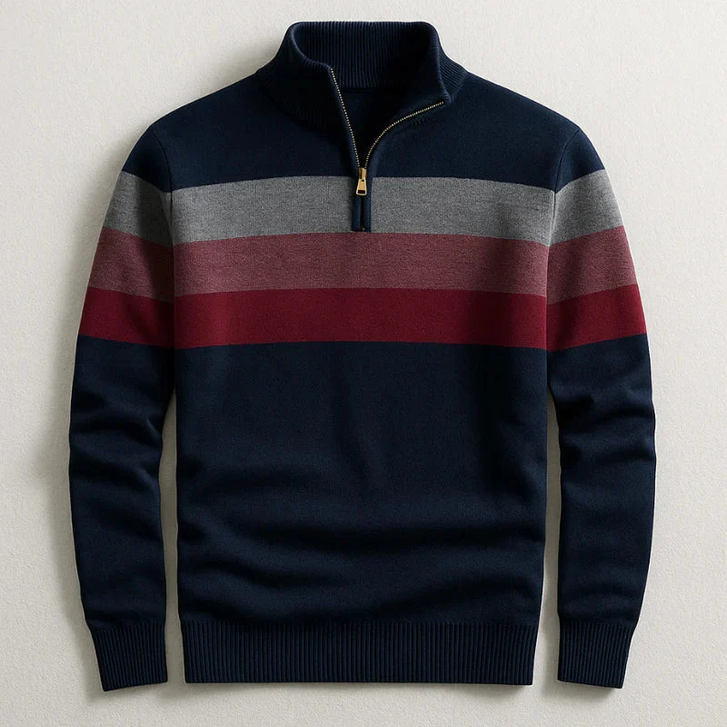 Max | This Herren-Pullover klassisch gestreift modern