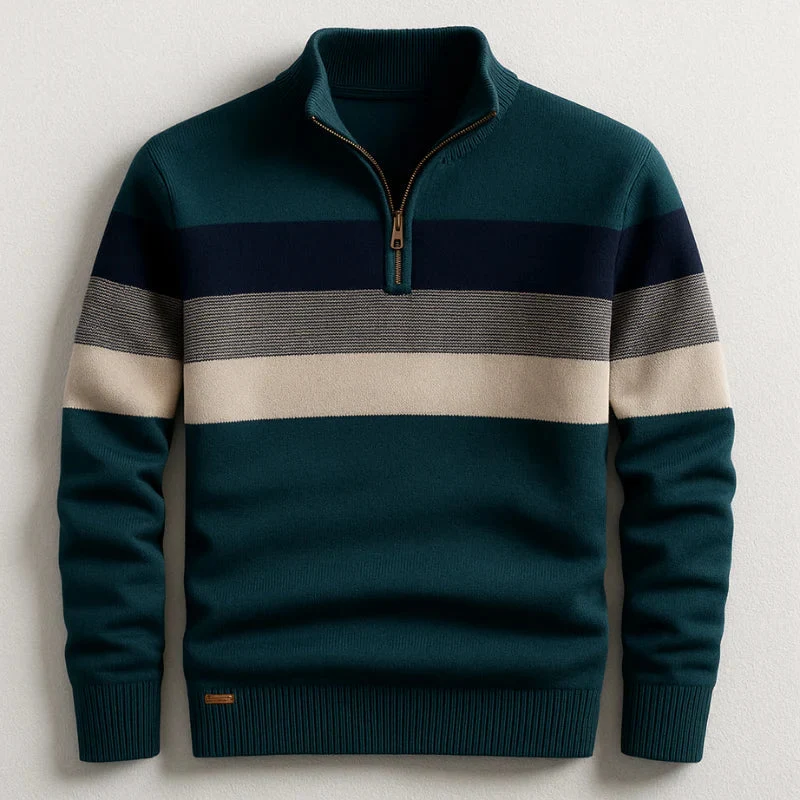 Max | This Herren-Pullover klassisch gestreift modern
