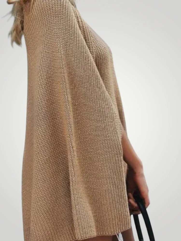 Claudia | This Modischer Khaki-Pullover für Damen