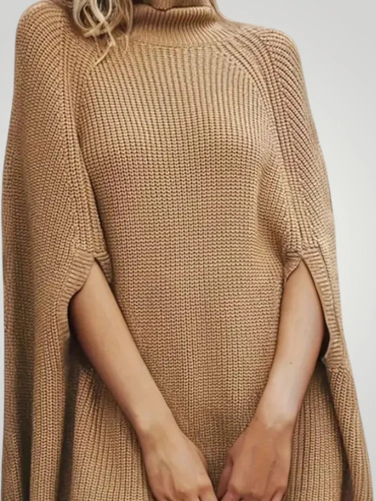 Claudia | This Modischer Khaki-Pullover für Damen