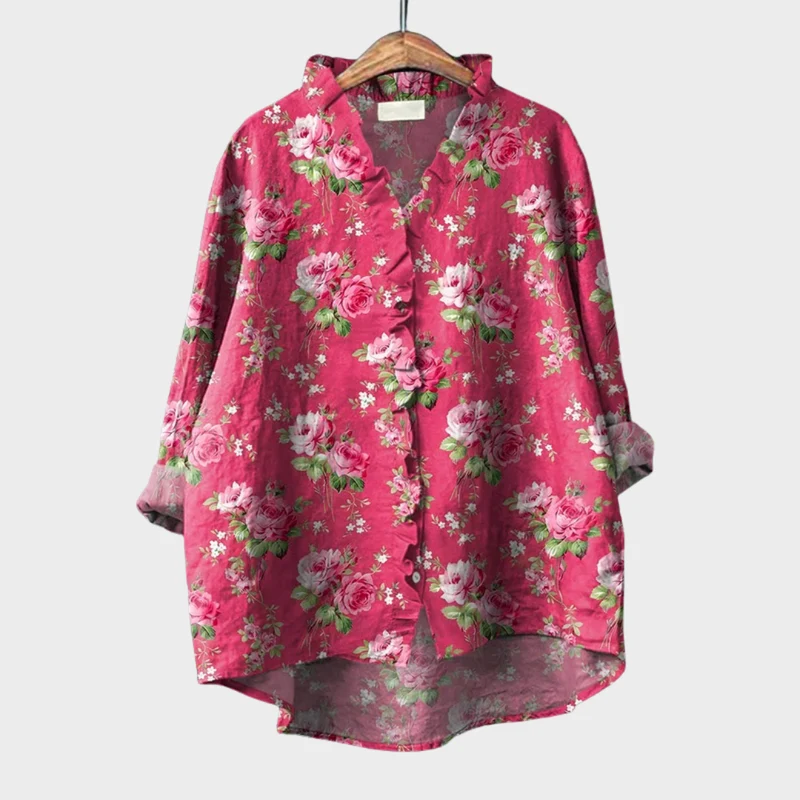 TARA | ELEGANTES SOMMERHEMD AUS LEINEN
