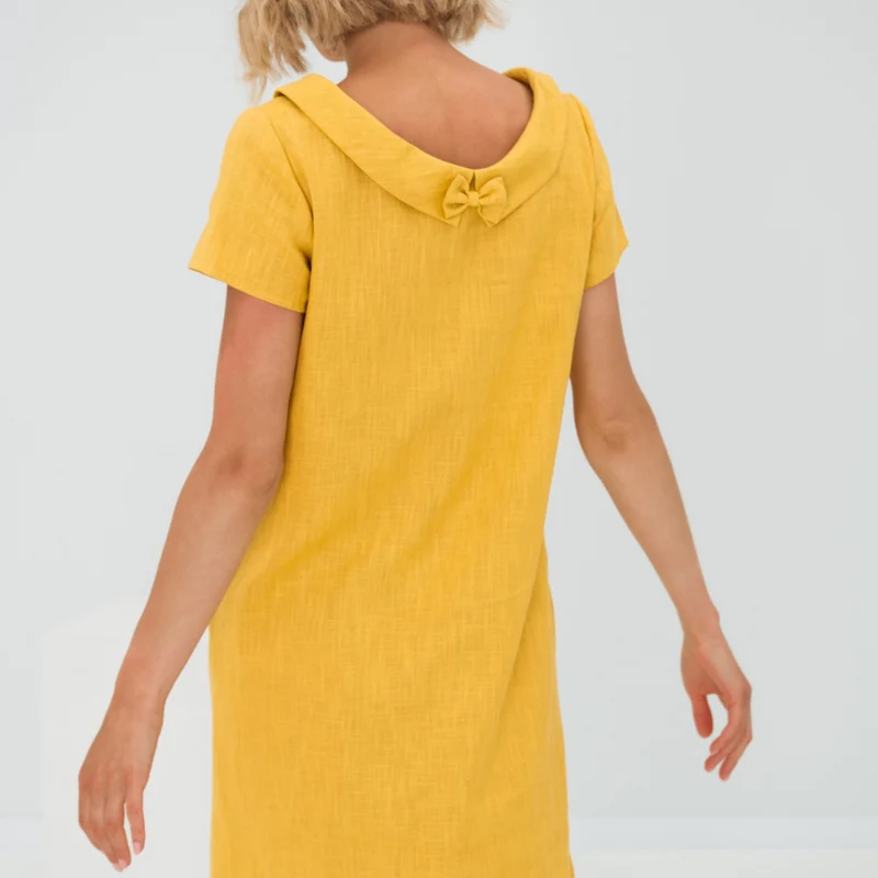 Laura | Luftiges Damen Leinenkleid sommerlich elegant