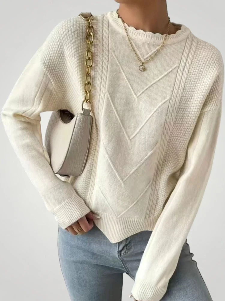 Nina | This Damenpullover elegant und wintertauglich