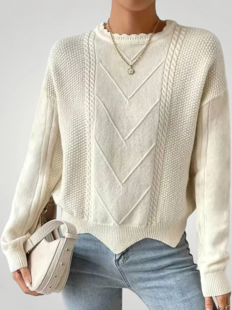 Nina | This Damenpullover elegant und wintertauglich