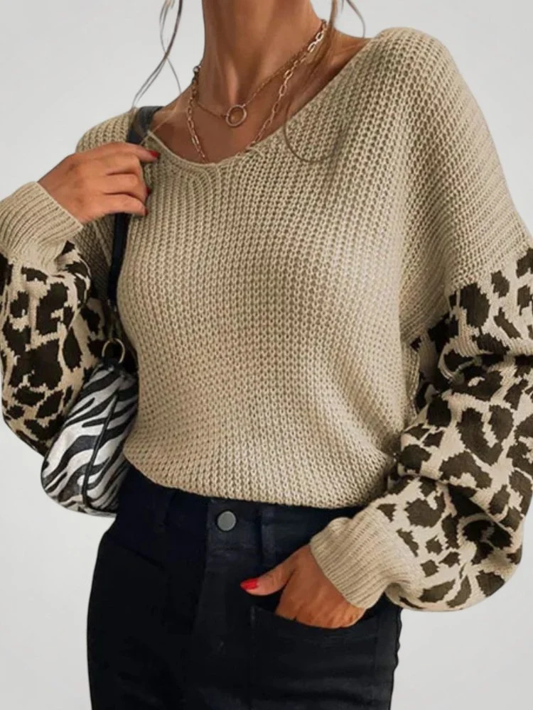 Hanna | Stylischer Strickpullover Damen gemütlich & modern