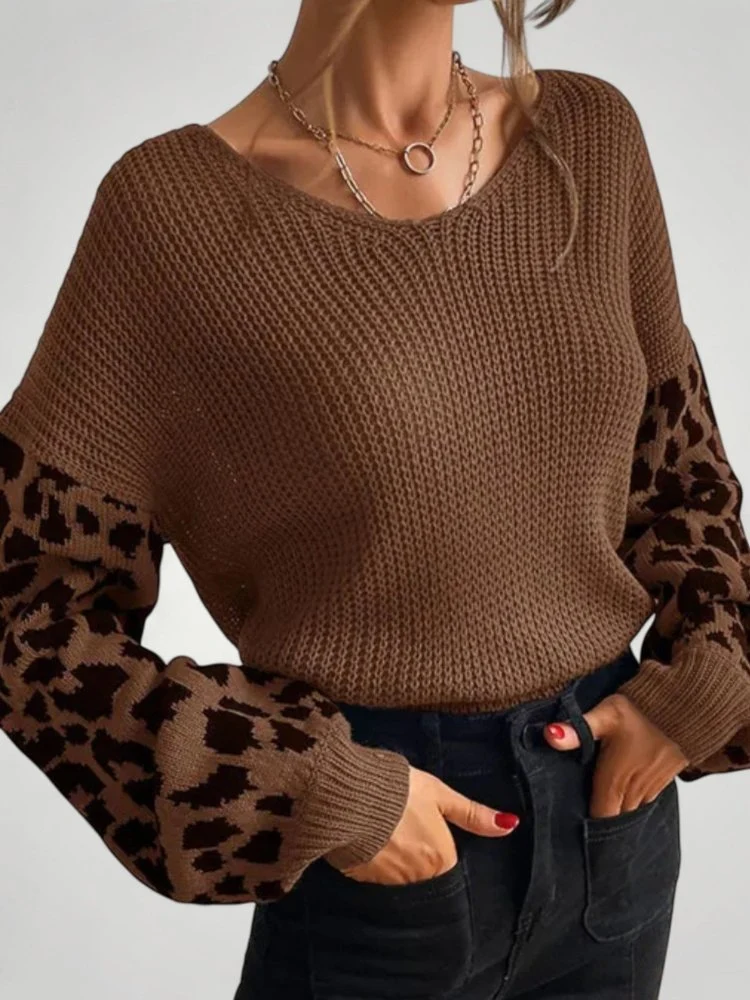 Hanna | Stylischer Strickpullover Damen gemütlich & modern