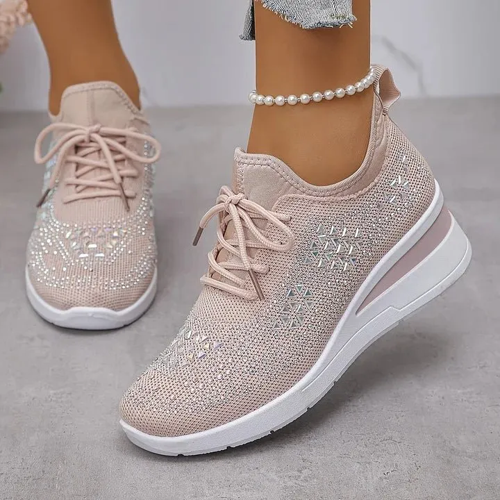 Sophie | Damen-Sneaker funkelnd & stylisch modern