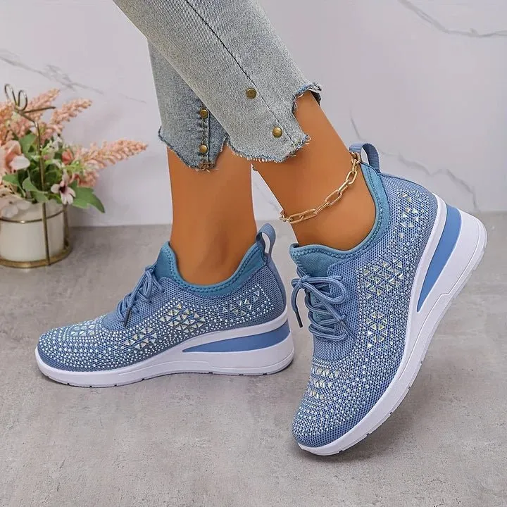 Sophie | Damen-Sneaker funkelnd & stylisch modern